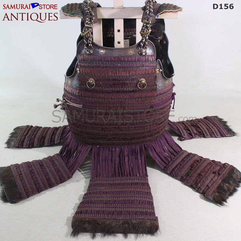 D156 Antique Armor Edo period w/ Higher Grade Certificate