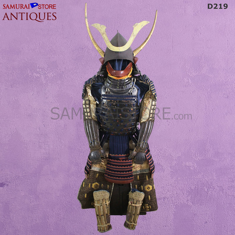 D219 Antique Armor Edo Period w/ Special Certificate