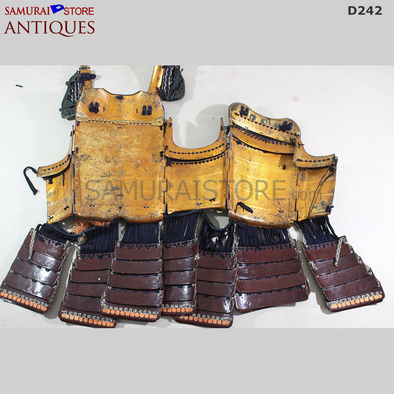D242 Antique Armor Edo period w/ Top-Ranked JUYO Certificate
