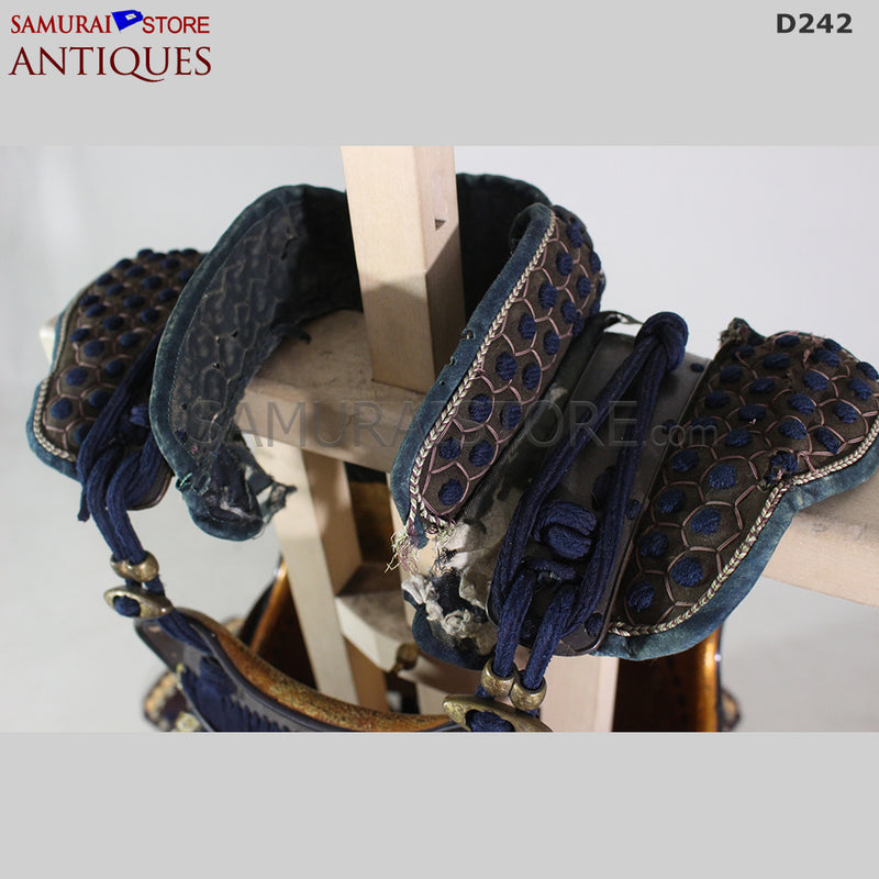 D242 Antique Armor Edo period w/ Top-Ranked JUYO Certificate