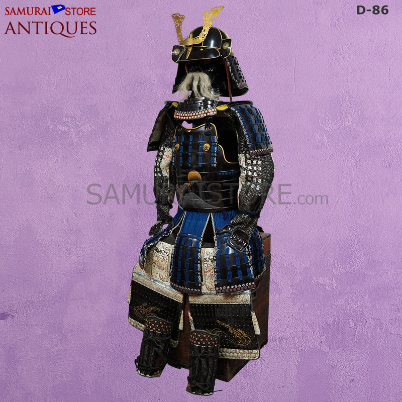 D86 Antique Samurai Armor w/ Certificate Edo Period