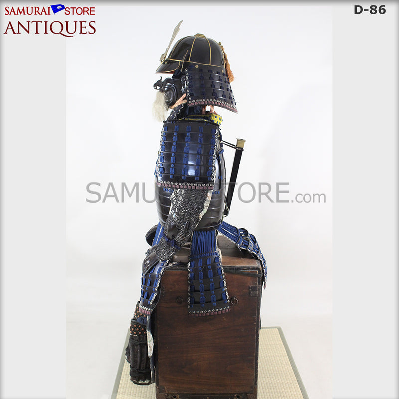 D86 Antique Samurai Armor w/ Certificate Edo Period