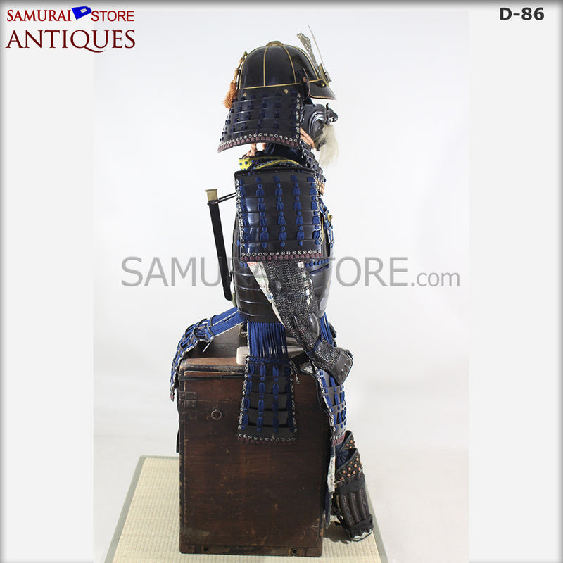 D86 Antique Samurai Armor w/ Certificate Edo Period