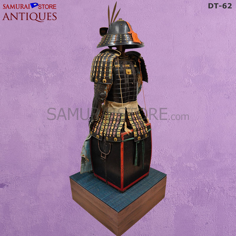 DT62 Antique Samurai Armor worn by Warlord Naito Masanaga