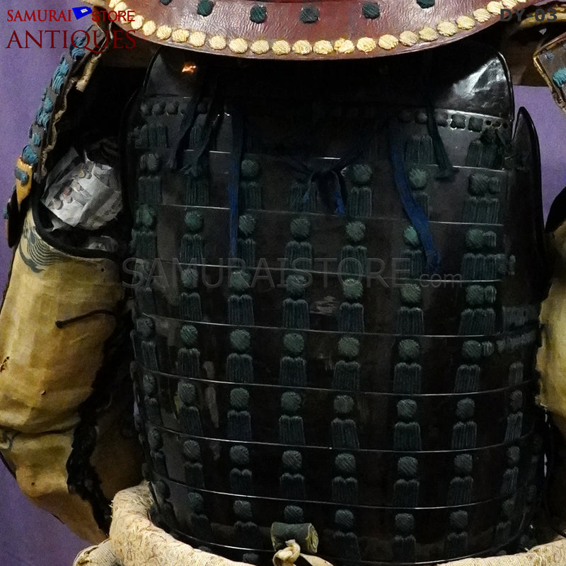 DY03 Antique suit of armor Edo Period w/ Certificate