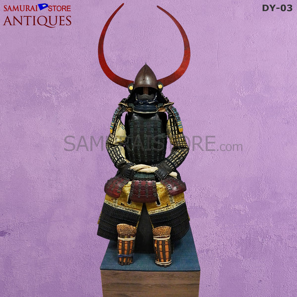 DY03 Antique suit of armor Edo Period w/ Certificate