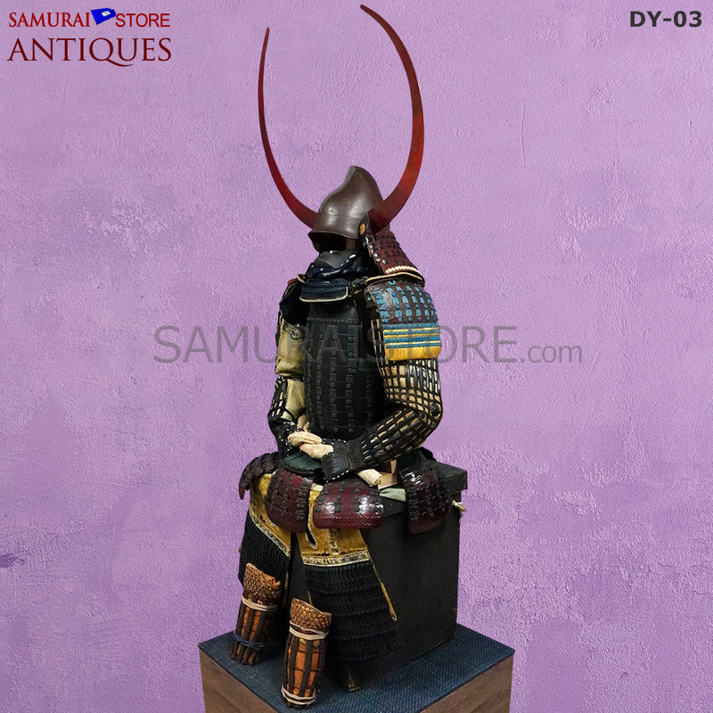DY03 Antique suit of armor Edo Period w/ Certificate