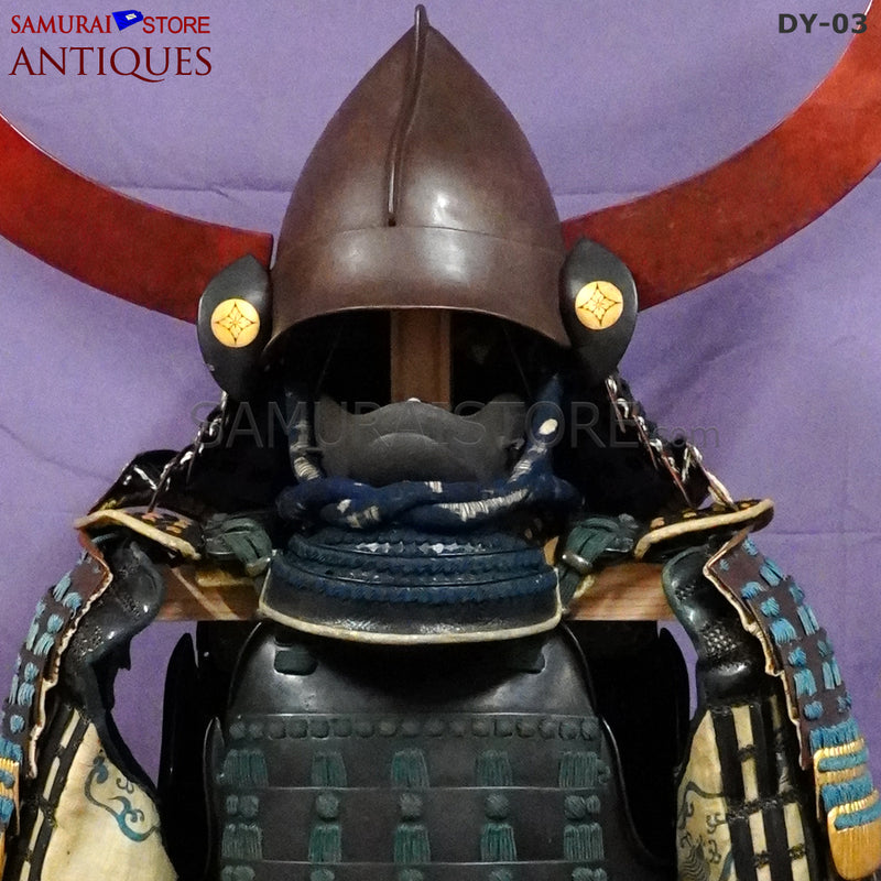 DY03 Antique suit of armor Edo Period w/ Certificate