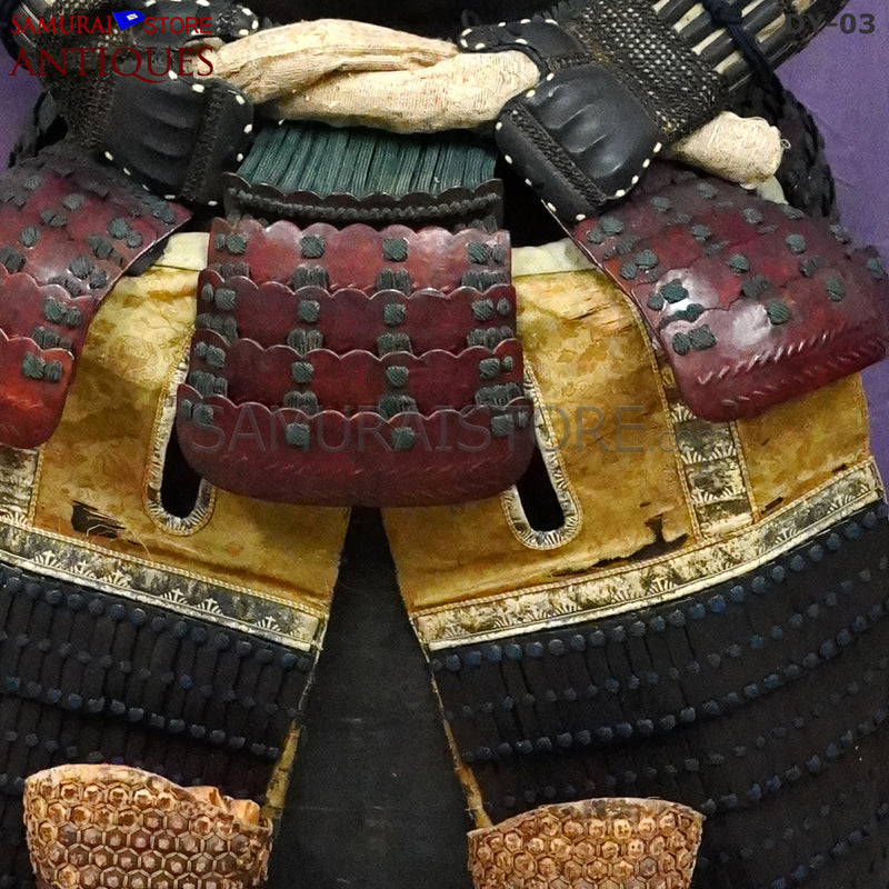 DY03 Antique suit of armor Edo Period w/ Certificate