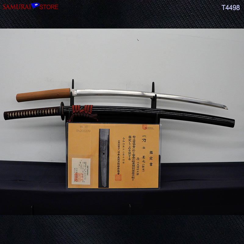 T4498 Katana Sword KANEMOTO -  Antique 1590's NBTHK Tokubetsu certificated