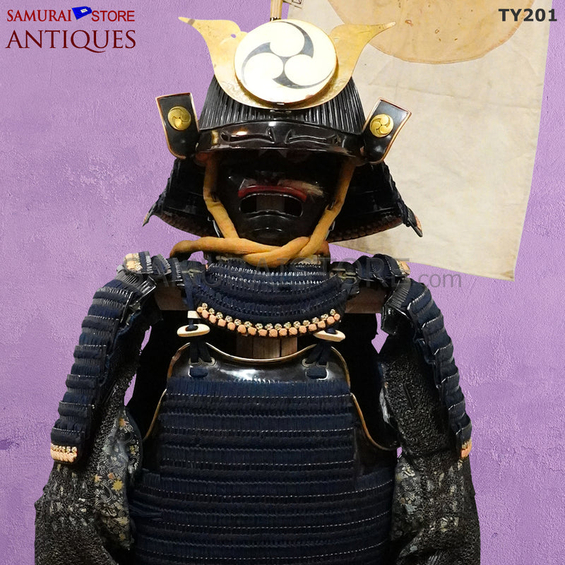 TY201 Antique Armor SAOTOME IETOSHI Edo period w/ Higher Grade Certificate