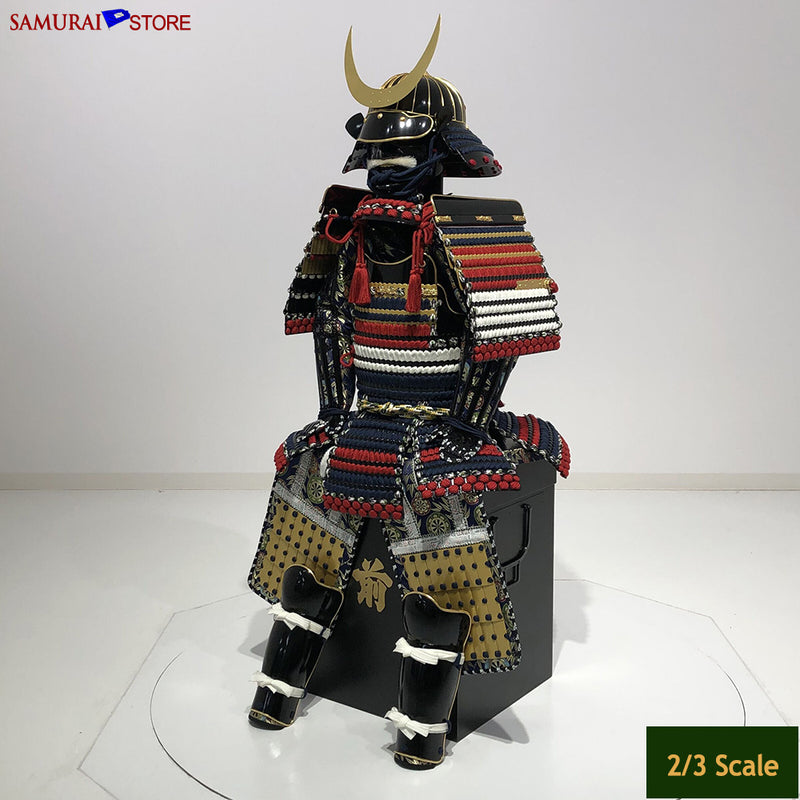 (Ready-To-Ship) Shimazu Yoshihiro Children Armor 2/3 Scale - SAMURAI STORE