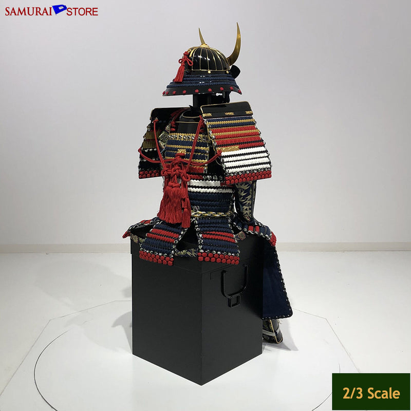 (Ready-To-Ship) Shimazu Yoshihiro Children Armor 2/3 Scale - SAMURAI STORE