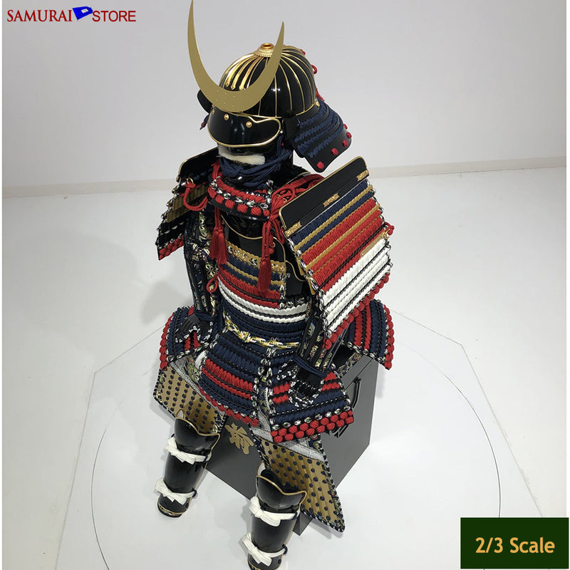 (Ready-To-Ship) Shimazu Yoshihiro Children Armor 2/3 Scale - SAMURAI STORE