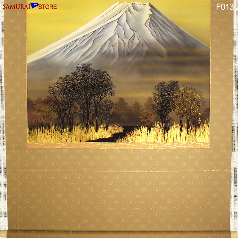 Hanging Scroll Painting MT FUJI - Kakejiku F013 - SAMURAI STORE