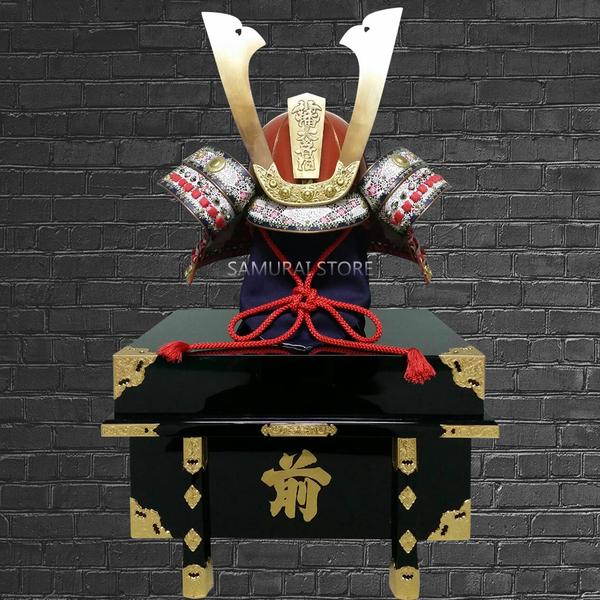 H001 Aka Kuwagata Kabuto Helmet - SAMURAI STORE