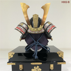 H002 Kuro Kuwagata Kabuto Helmet (B) - SAMURAI STORE