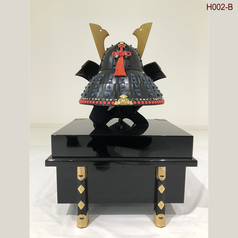 H002 Kuro Kuwagata Kabuto Helmet (B) - SAMURAI STORE