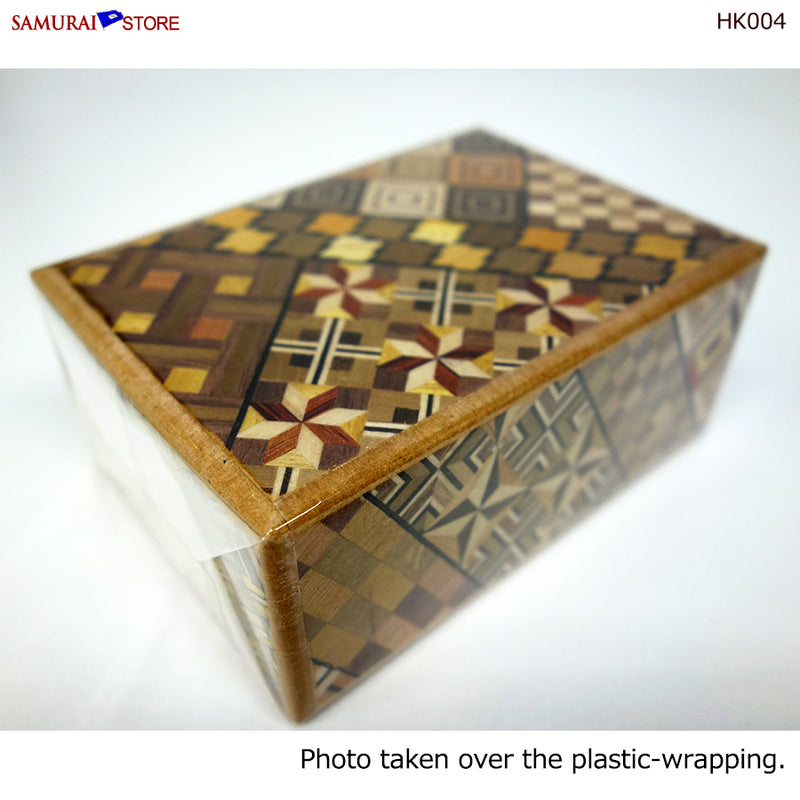 Yosegi Craft Puzzle Box 12 Steps (HK004) - SAMURAI STORE