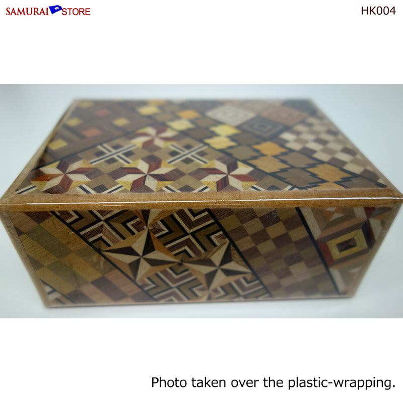 Yosegi Craft Puzzle Box 12 Steps (HK004) - SAMURAI STORE