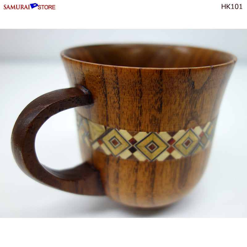 Yosegi Craft Mug Cup (HK101) - SAMURAI STORE