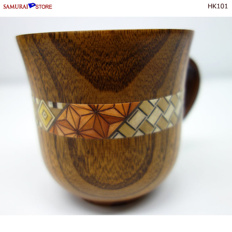 Yosegi Craft Mug Cup (HK101) - SAMURAI STORE