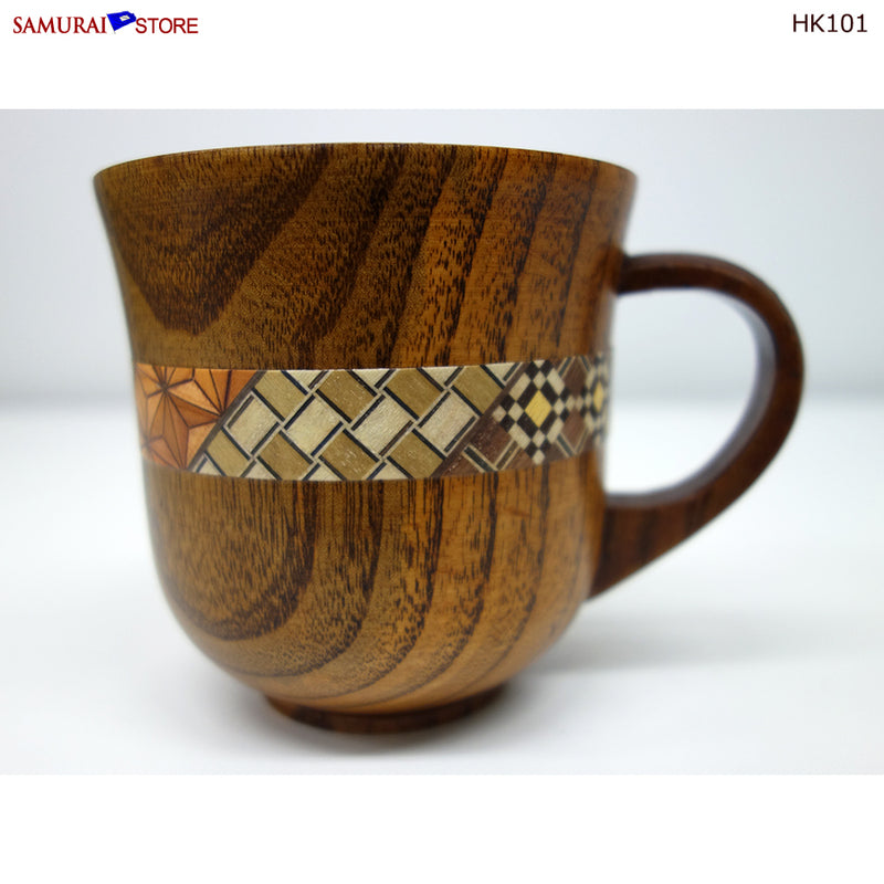 Yosegi Craft Mug Cup (HK101) - SAMURAI STORE