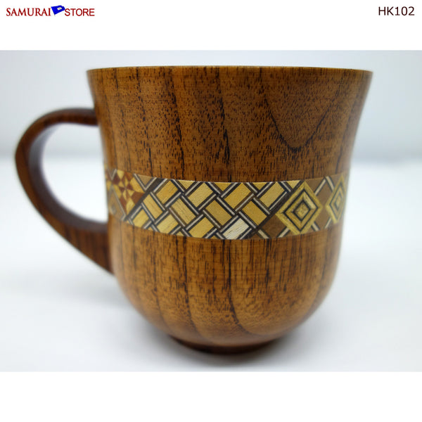 Yosegi Craft Mug Cup (HK102) - SAMURAI STORE