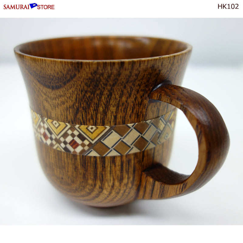 Yosegi Craft Mug Cup (HK102) - SAMURAI STORE