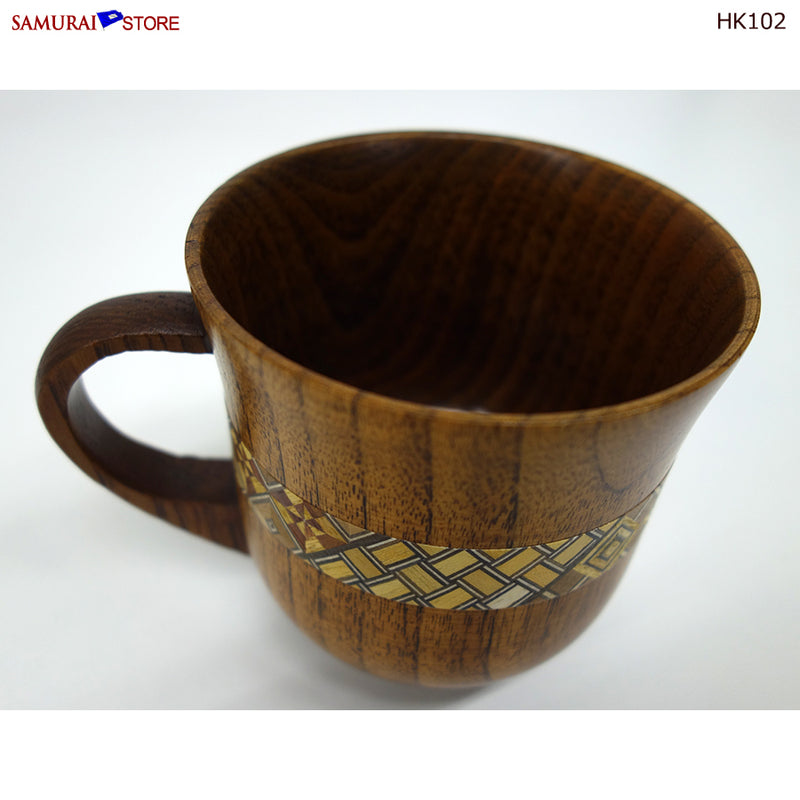 Yosegi Craft Mug Cup (HK102) - SAMURAI STORE