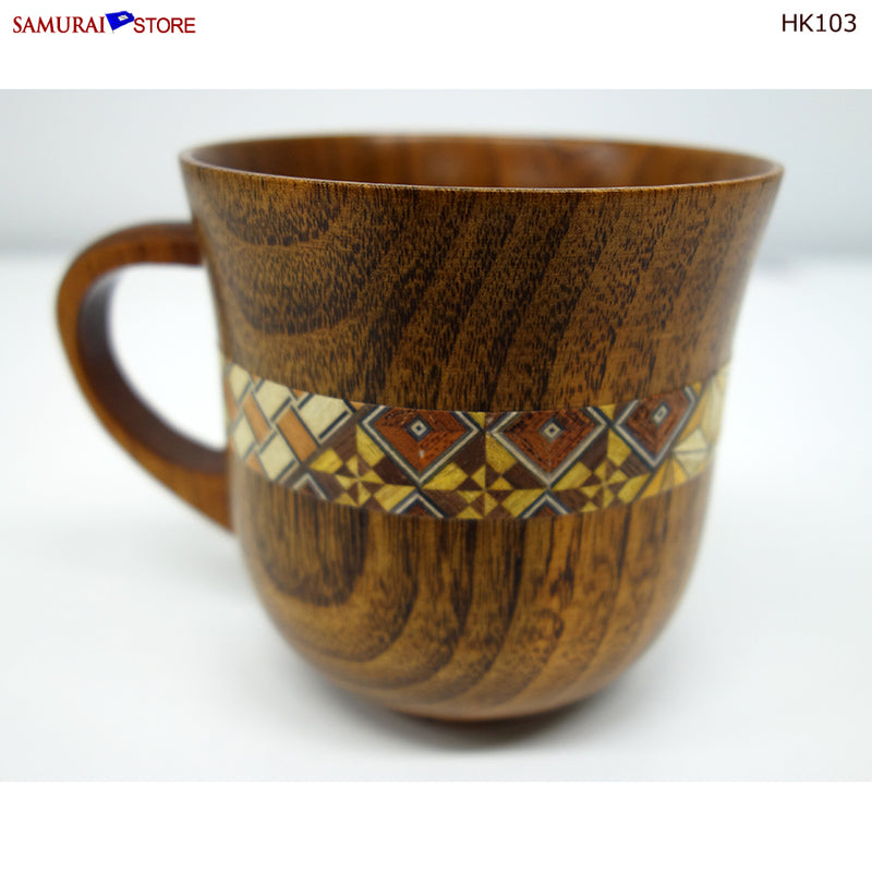 Yosegi Craft Mug Cup (HK103) - SAMURAI STORE