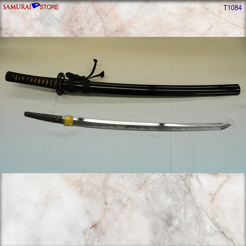 T1084 Wakizashi Sword TOSHIZANE in Ornate Mounting - SAMURAI STORE