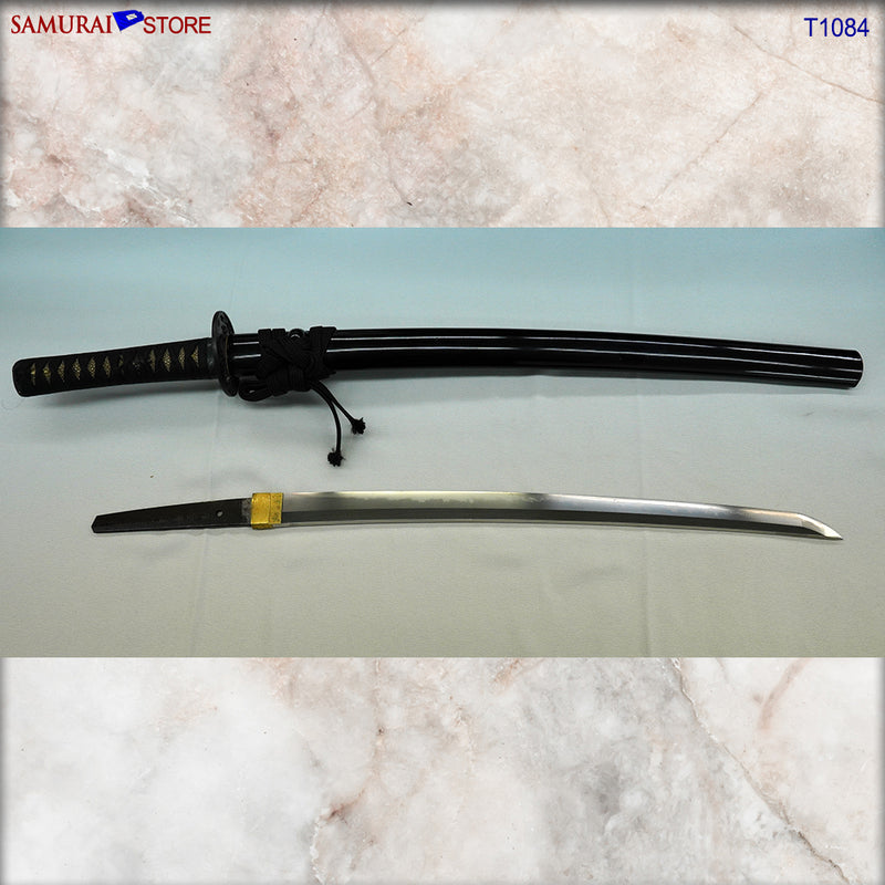 T1084 Wakizashi Sword TOSHIZANE in Ornate Mounting - SAMURAI STORE