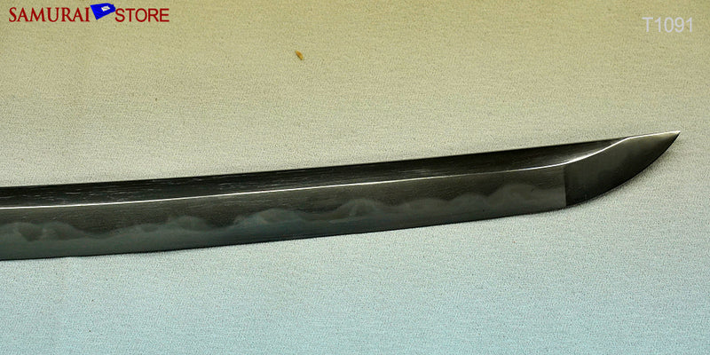 T1091 Wakizashi Sword TADAMITSU in Shikomi-Zue Cane - SAMURAI STORE